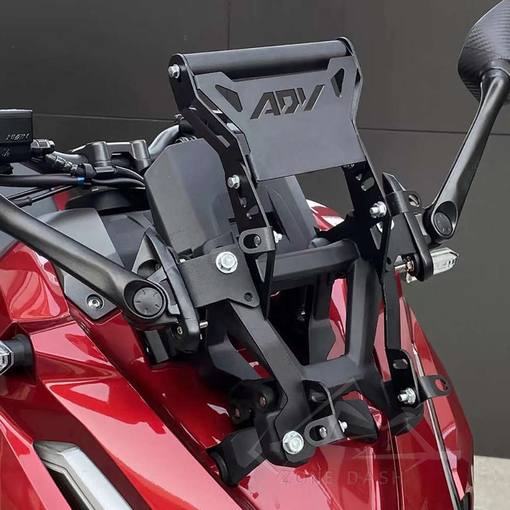 Front Cockpit Mount Bracket with ADV Panel for Honda ADV 160