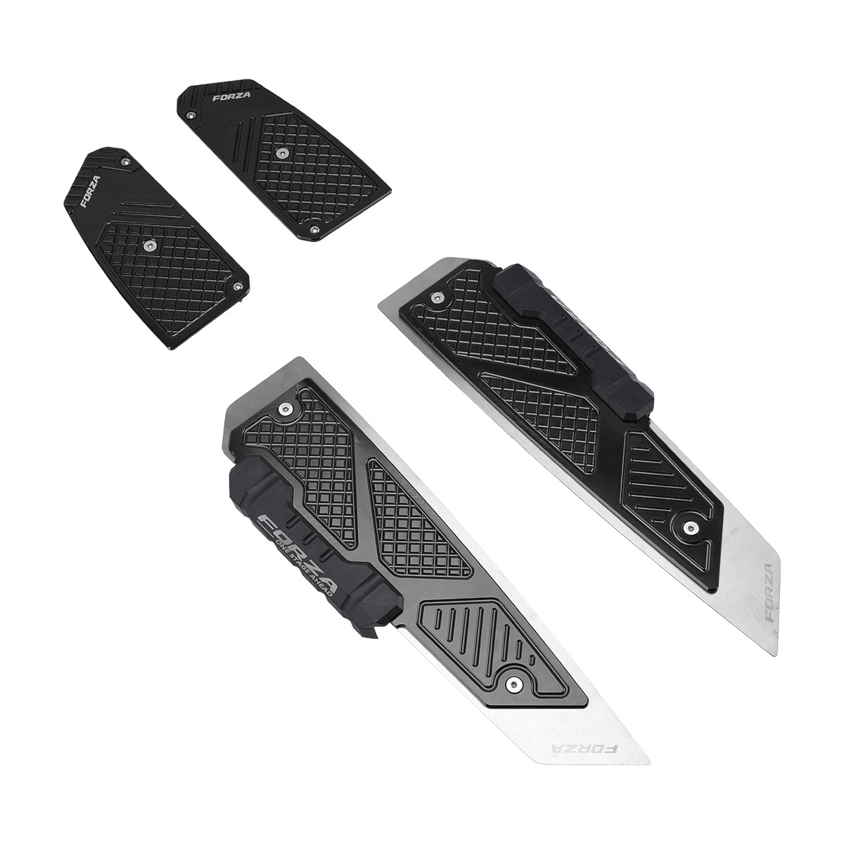 Footboard and Foot Peg Set for Honda Forza 300 2018-2025
