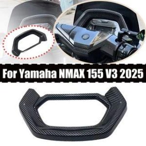 Carbon Fiber Pattern Small Instrument Cover for Yamaha NMAX 155 2025