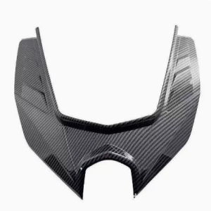 Carbon Fiber Pattern Headlight Upper Cover for Yamaha NMAX 155 2025